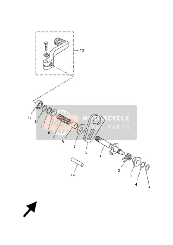 905011886100, Druckfeder, Yamaha, 2